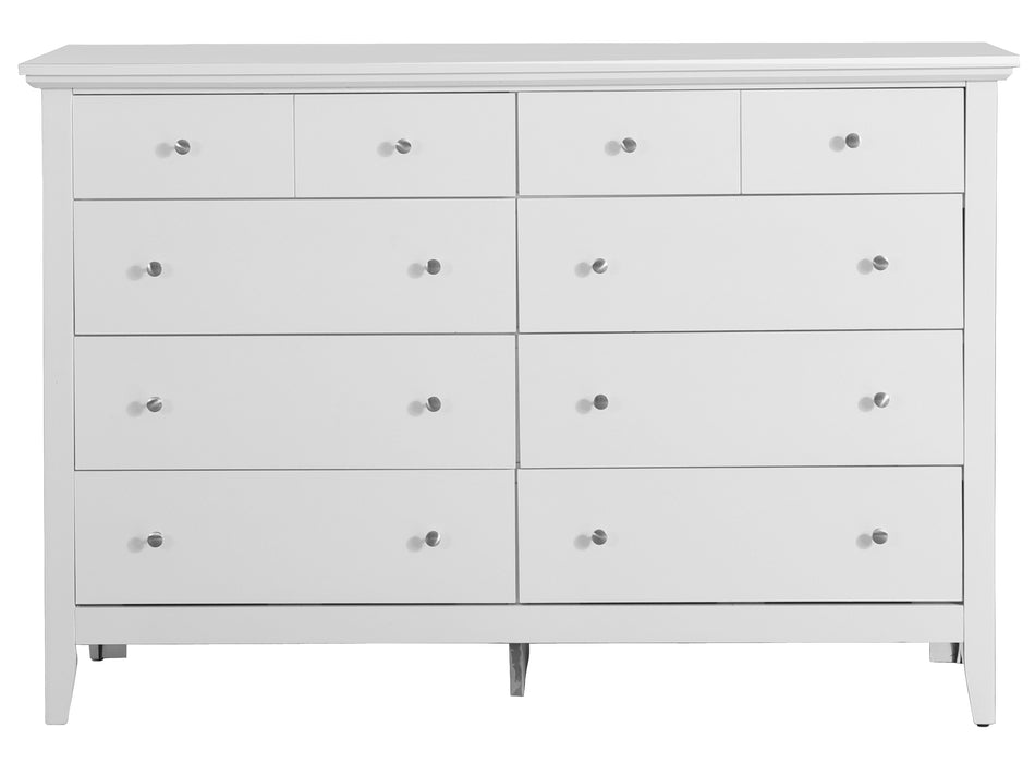 Glory Furniture Hammond G5490-D Dresser , White G5490-D