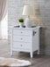 Glory Furniture Hammond Nightstand - White