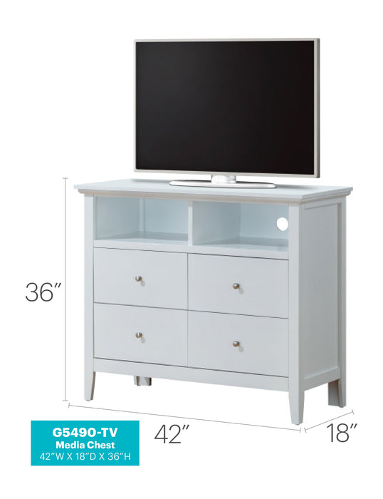 Cajonera multimedia Glory Furniture Hammond