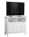 Glory Furniture Hammond G5490-TV Media Chest , White G5490-TV