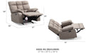 Glory Furniture Cindy G551-556RC Rocker Recliner 