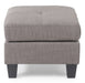 Glory Furniture Newbury G579-O Ottoman , GrayG579-O