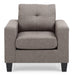 Glory Furniture Newbury G579A-C Newbury Club Chair , GrayG579A-C