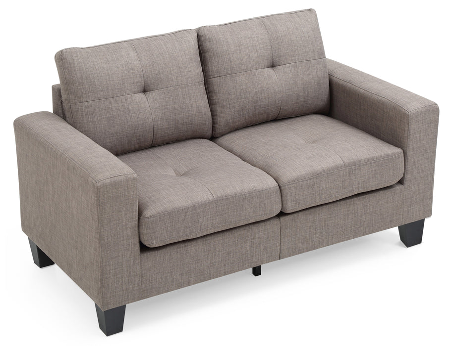 Glory Furniture Newbury G579A-L Newbury Modular Loveseat , GrayG579A-L