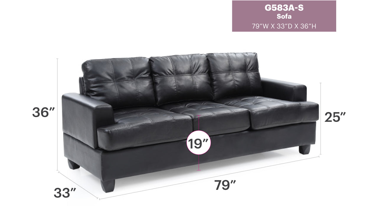 Glory Furniture Sandridge G583-7A-S Sofa 