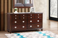 Glory Furniture Summit G5950-CH Chest , Cappuccino G5950-CH