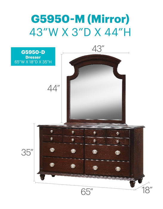 Glory Furniture Summit Dresser