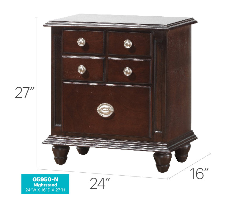 Mesita de noche Glory Furniture Summit