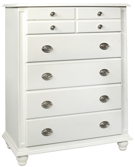 Glory Furniture Summit G5975-CH Chest , White G5975-CH