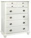 Glory Furniture Summit G5975-CH Chest , White G5975-CH