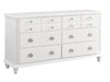Glory Furniture Summit G5975-D Dresser , White G5975-D