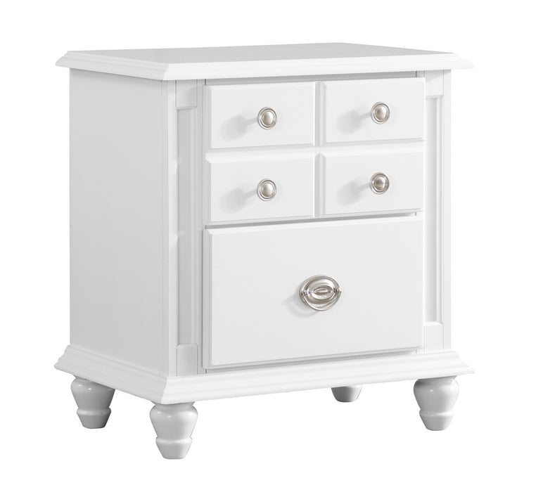 Glory Furniture Summit G5975-N Night Stand , White G5975-N