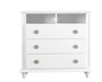 Glory Furniture Summit G5975-TV Media Chest , White G5975-TV