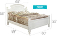 Glory Furniture Summit G5975A-Bed White 