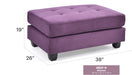 Glory Furniture Malone G630-647O Ottoman 