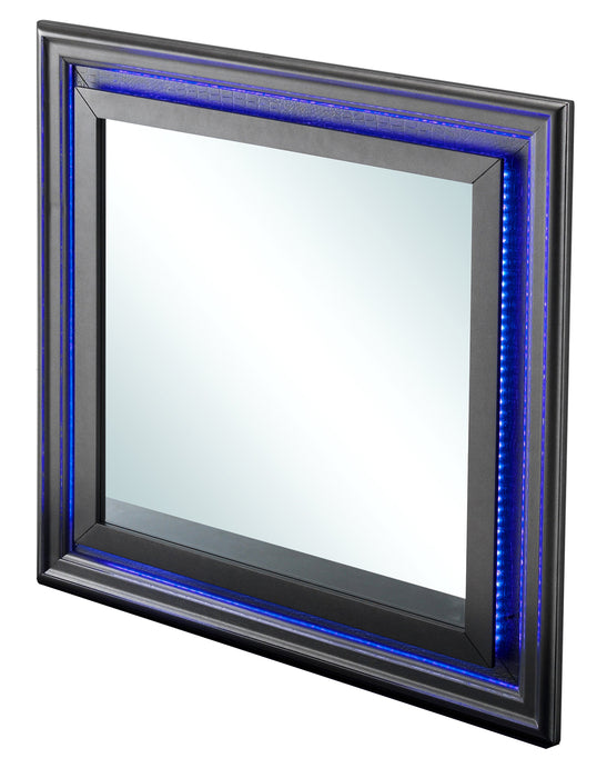 Glory Furniture Lorana G6502-M2 Mirror2 , Metalic Black G6502-M2