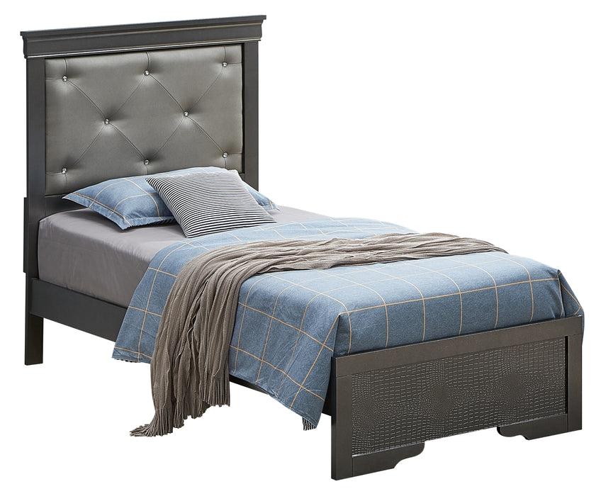 Glory Furniture Lorana G6502B-B2 Bed Metalic Black