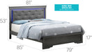 Glory Furniture Lorana G6502C Bed 