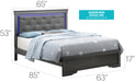 Glory Furniture Lorana G6502C Bed 