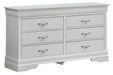 Glory Furniture Lorana G6590-D Dresser , Silver Champagne G6590-D