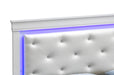Glory Furniture Lorana G6590C-B3 Bed Silver Champagne 