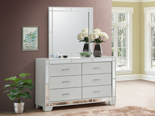 Glory Furniture Madison Mirror - Silver Champagne