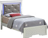 Glory Furniture Verona G6700C-B3 Bed Silver Champagne 