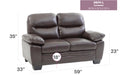 Glory Furniture Marta G674-7L Loveseat 