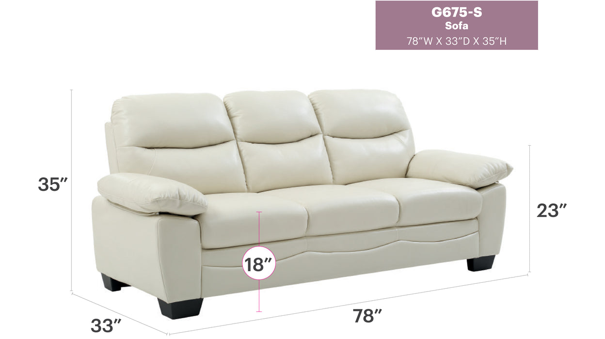 Glory Furniture Marta G674-7S Sofa 