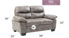 Glory Furniture Marta G674-7L Loveseat 