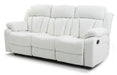 Glory Furniture Daria G682-RS Reclining Sofa , White G682-RS