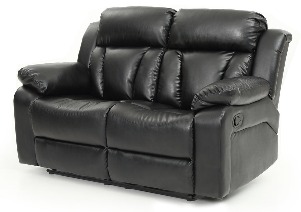 Glory Furniture Daria G683-RL Reclining Love seat , Black G683-RL