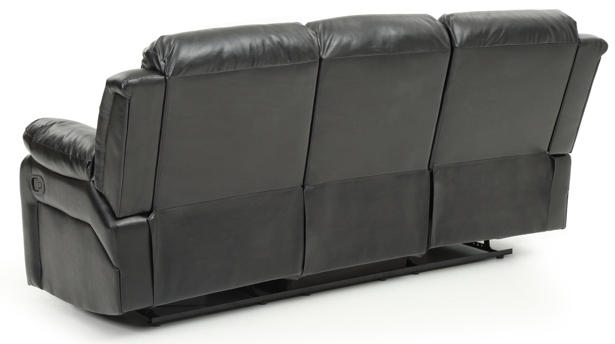 Glory Furniture Daria G683-RS Reclining Sofa , Black G683-RS