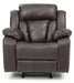 Glory Furniture Daria G686-RC Rocker Recliner , DARK Brown G686-RC