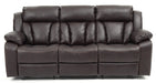 Glory Furniture Daria G686-RS Reclining Sofa , DARK Brown G686-RS