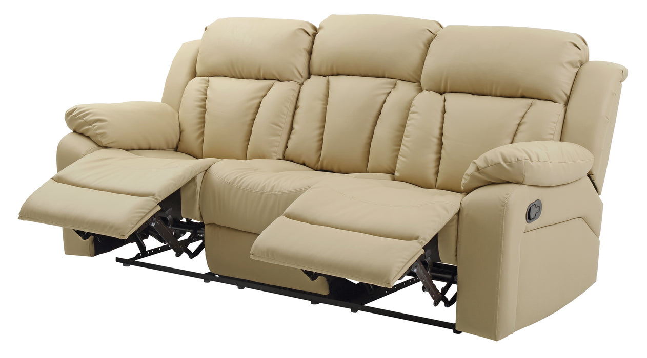 Glory Furniture Daria G689-RS Reclining Sofa , Beige G689-RS