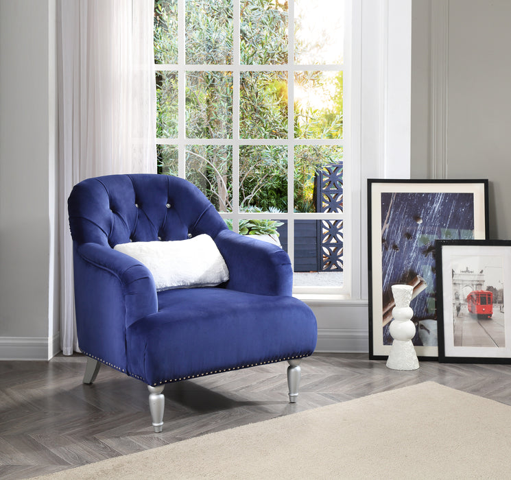 Glory Furniture Jewel G750-C Chair , Blue G750-C