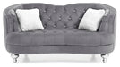 Glory Furniture Jewel G755-L Loveseat , GrayG755-L