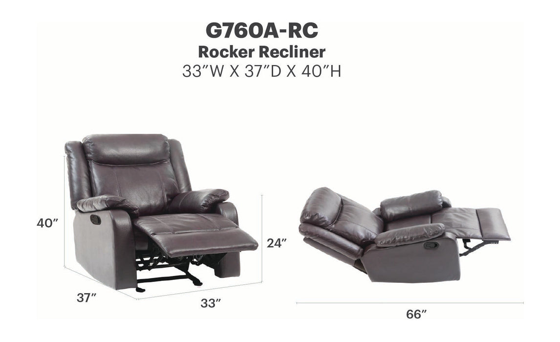 Glory Furniture Ward Recliner