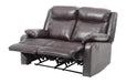 Glory Furniture Ward Reclining Loveseat
