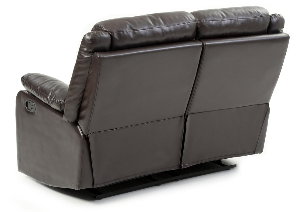 Glory Furniture Ward G760A-RL Double Reclining Love Seat , DARK Brown G760A-RL