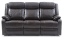 Glory Furniture Ward G760A-RS Double Reclining Sofa , DARK Brown G760A-RS