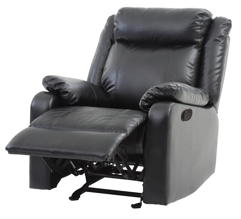 Glory Furniture Ward G761A-RC Rocker Recliner , Black G761A-RC