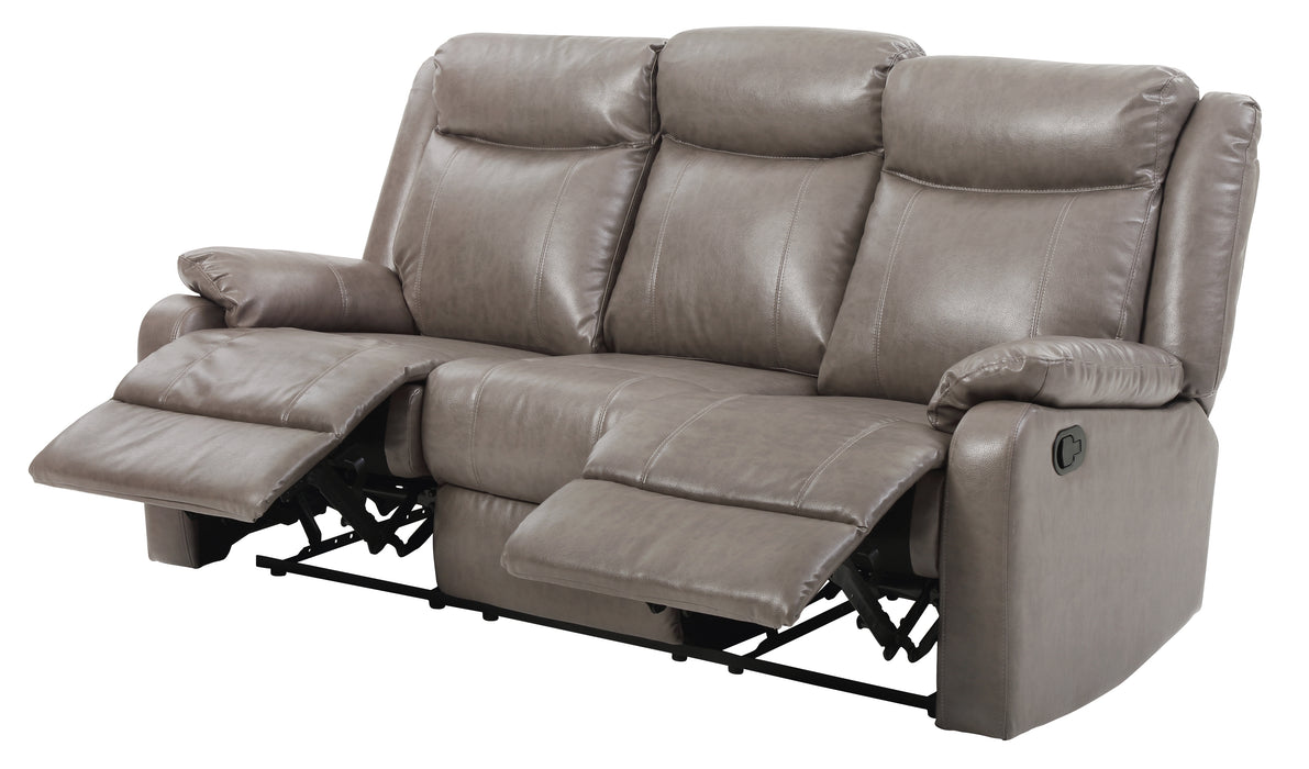 Glory Furniture Ward G763A-RS Double Reclining Sofa , GrayG763A-RS