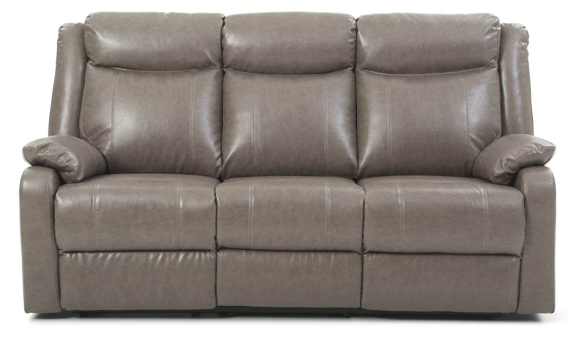 Glory Furniture Ward G763A-RS Double Reclining Sofa , GrayG763A-RS