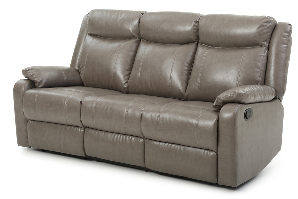 Glory Furniture Ward G763A-RS Double Reclining Sofa , GrayG763A-RS