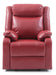 Glory Furniture Ward G765A-RC Rocker Recliner , Red G765A-RC