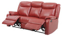 Glory Furniture Ward G765A-RS Double Reclining Sofa , Red G765A-RS