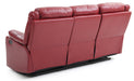 Glory Furniture Ward G765A-RS Double Reclining Sofa , Red G765A-RS