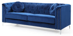 Glory Furniture Pompano G781A-S Sofa ( 2 Boxes ) , Navy BlueG781A-S